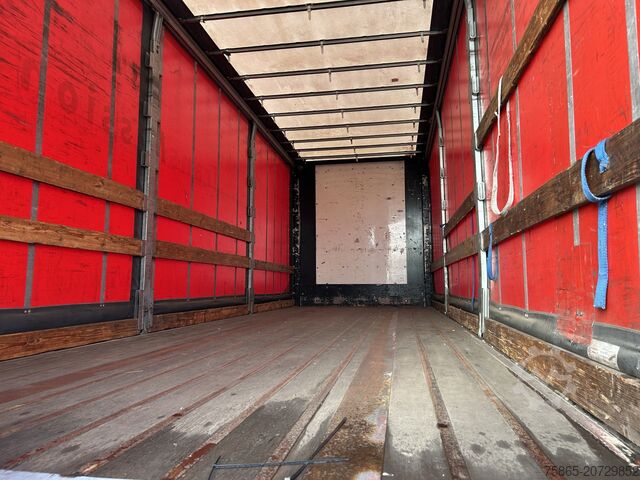 Curtain sided Pacton MXD 218 / Curtainside Trailer / BPW Drum / Wipk...