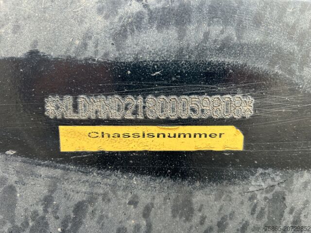 Curtain sided Pacton MXD 218 / Curtainside Trailer / BPW Drum / Wipk...