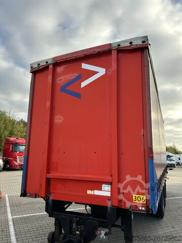 Curtain sided Pacton MXD 218 / Curtainside Trailer / BPW Drum / Wipk...
