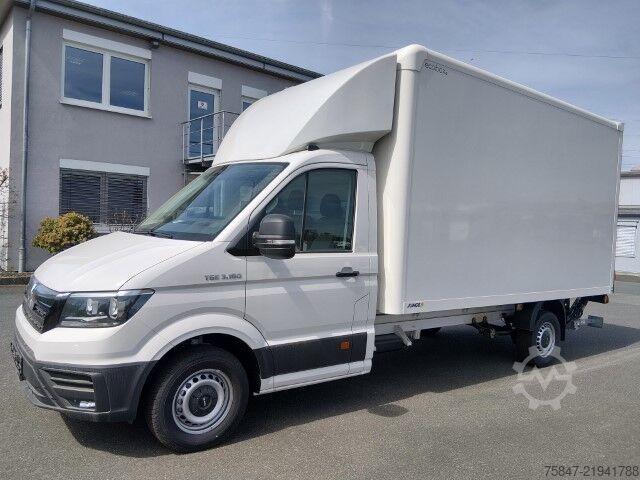 Transporter mit Koffer MAN TGE 3.180 Junge Koffer LBW Navi