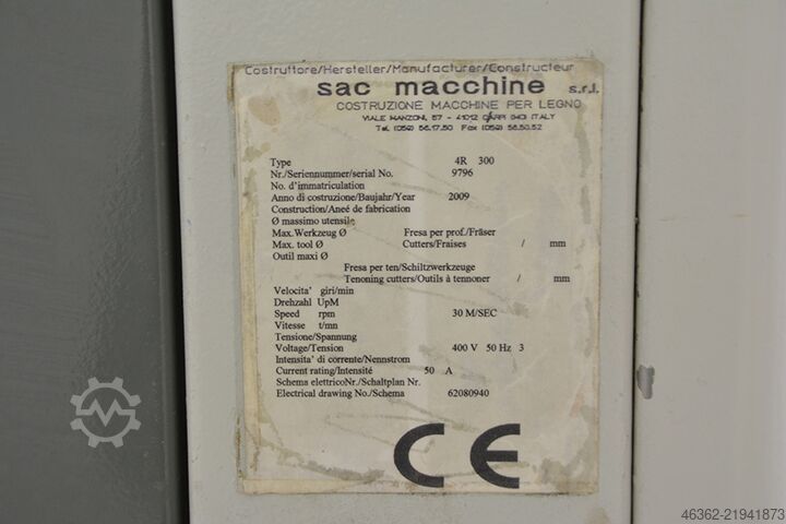 Dickenhobelmaschine SAC 4R