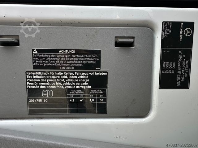 Saugwagen MERCEDES-BENZ Sprinter 516 / Rausch TV Inspection Kamera