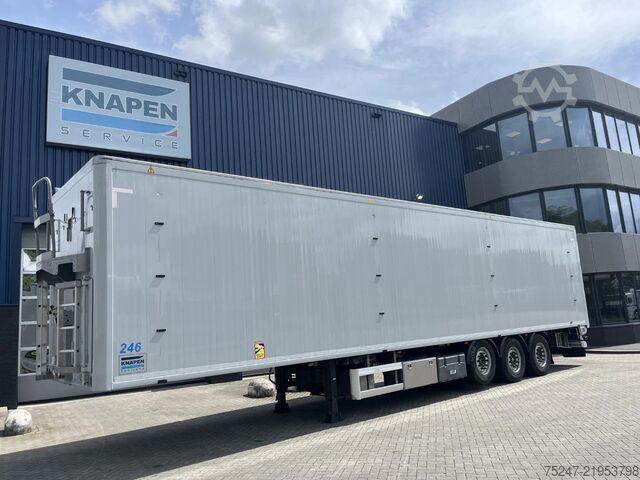 Moving floor Knapen Trailers K200 - 92m3 Hogedrukreiniger Liftas 10mm