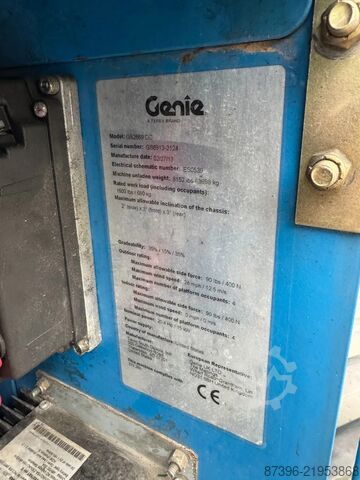 Scissor lift Genie GS2669DC Hoogwerker Schaarhoogwerker