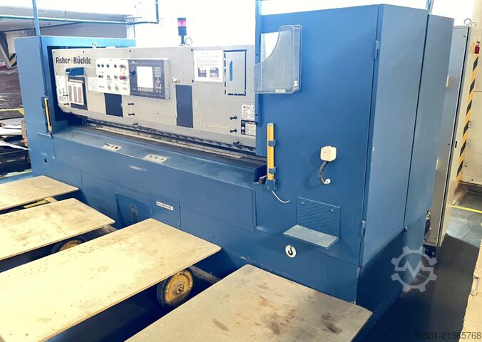 Longitudinal veneer guillotine CUTMASTER Fisher + Rückle AFD-35/2600