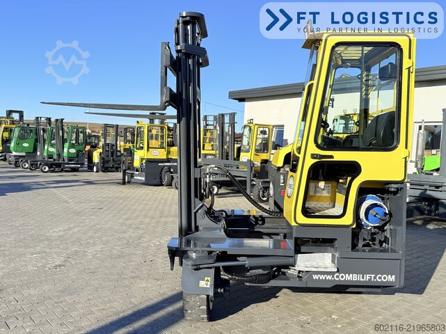 4-way forklift Combilift C3000XL DUPLEX FREE LIFT GAS POSITIONER