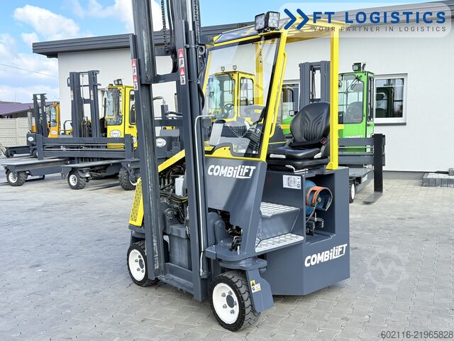 4-way forklift Combilift CB2500 GAS TRIPLEX 4900 FORK POSITIONER