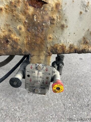 Swap chassis trailer  M-TRAILER MT-03K1, 1-ACHS LAFETTE, BPW-ACHSEN MIT TROMMELBREMSEN