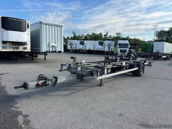 Swap chassis trailer WECON AWZ 112, 1-ACHS LAFETTE, BPW-ACHSEN