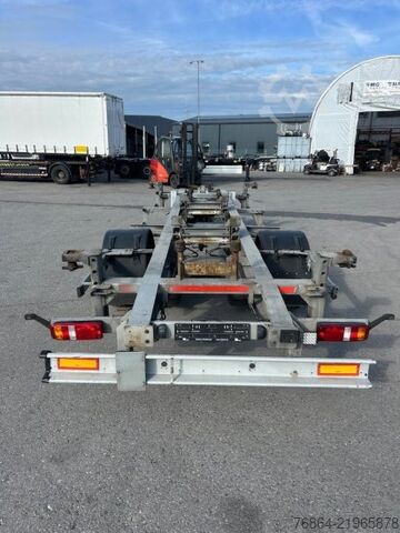 Swap chassis trailer WECON AWZ 112, 1-ACHS LAFETTE, BPW-ACHSEN