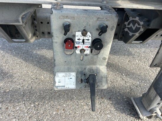 Swap chassis trailer WECON AWZ 112, 1-ACHS LAFETTE, BPW-ACHSEN