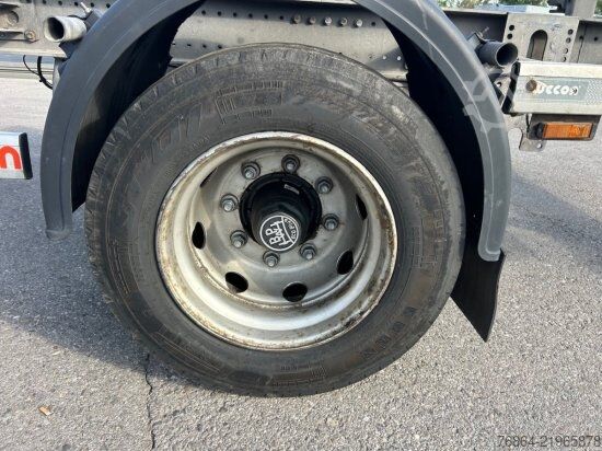 Swap chassis trailer WECON AWZ 112, 1-ACHS LAFETTE, BPW-ACHSEN