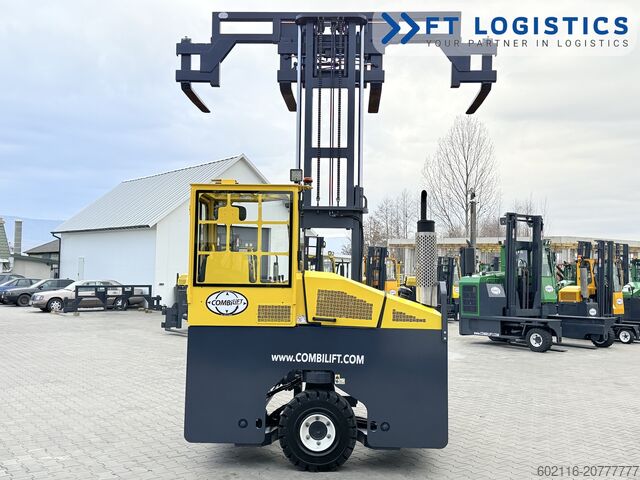 4-way forklift Combilift C4000 DIESEL DUPLEX SPREADER BEAM CABIN