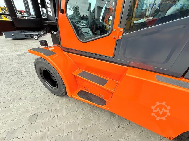 4-wheel forklift DOOSAN 70 / DUPLEX / FORK 2500MM / POSITIONER