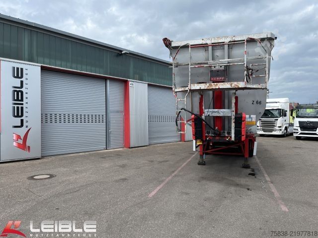 Tipper semitrailer KEMPF SKM 39/3 *50m³ Kippmulde*Hardox*Schlammdicht*