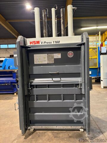 Vertikalballenpresse HSM V-Press 1160 plus