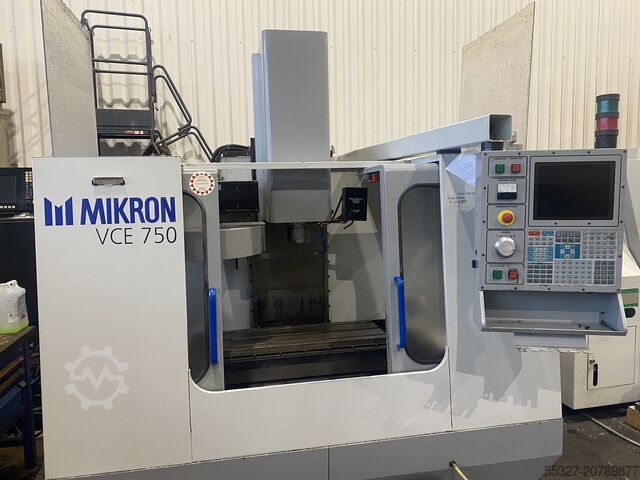 Vertikales Bearbeitungszentrum mikron VCE750