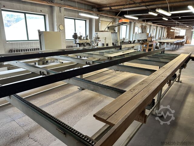 Optimization cross cut line Weinig Opticut 304 L
