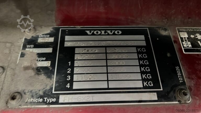 Volvo FH 440 (6X2 / GOOD CONDITION / EURO 5) EL25636 Volvo FH 440 (6X2 / GOOD CONDITION / EURO 5)