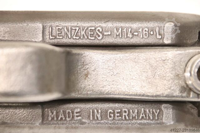Clamping clamp Lenzkes M14-16-L