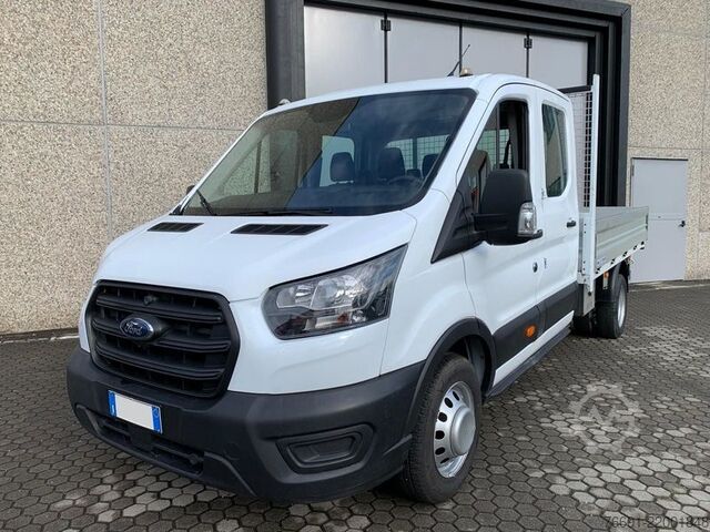 Pick-up van Ford Transit 350 D. Cab. 7 posti - Cassone Fisso