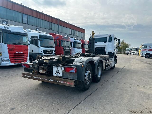 Abrollkipper MAN TGS 26.470 * HYVA * ACC * LENK-LIFT * 6X2 * TÜV