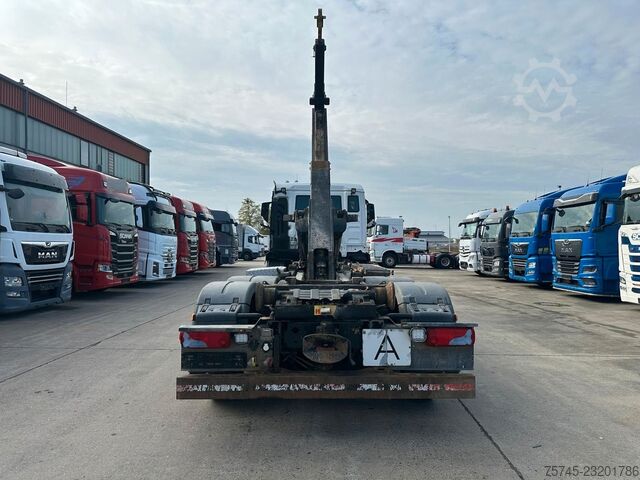 Abrollkipper MAN TGS 26.470 * HYVA * ACC * LENK-LIFT * 6X2 * TÜV