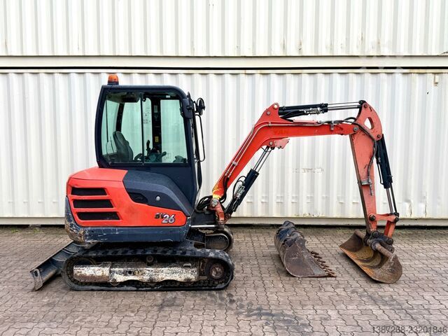 Minibagger YANMAR SV26 / 2018 BJ / 3.582 H / 3 x Löffel