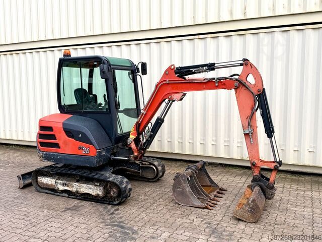 Minibagger YANMAR SV26 / 2018 BJ / 3.582 H / 3 x Löffel