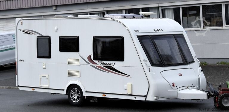 Wohnwagen  Elddis Odyssey 462 mit Mover und Vorzelt