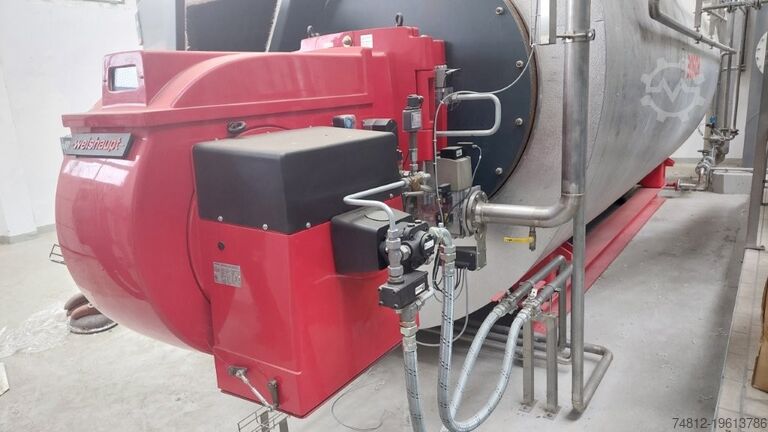 Steam boiler installation BOSCH UL-S10000X18, max. 10.000 kg steam/ h