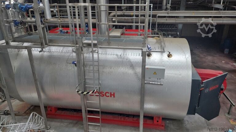 Steam boiler installation BOSCH UL-S10000X18, max. 10.000 kg steam/ h
