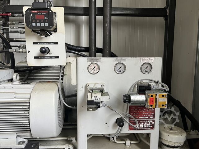 Hydraulische Presse FIBRO 4-Säulenpresse 315 t