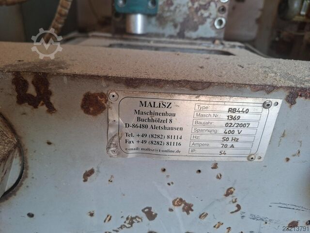 2x Brikettierpresse MALISZ RB440 mit Einfülltrichter Malisz RB440