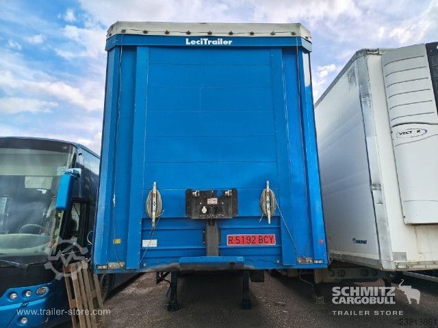 Open semitrailer with tarp Leci Trailer Semiremolque Lona Standard