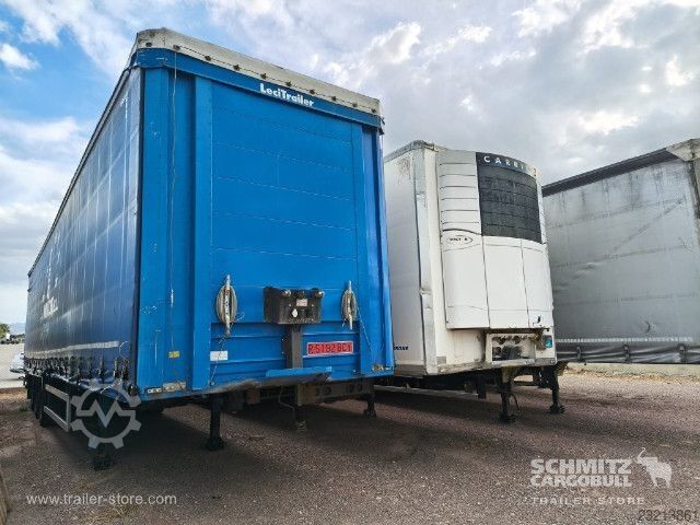Open semitrailer with tarp Leci Trailer Semiremolque Lona Standard