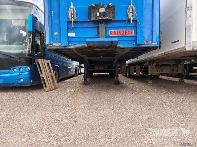 Open semitrailer with tarp Leci Trailer Semiremolque Lona Standard