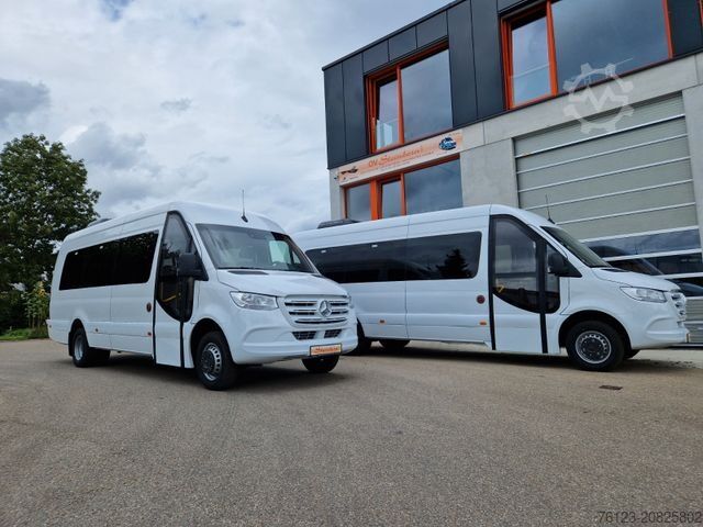 Kleinbus MERCEDES-BENZ 515 Sprinter 22 Schlafsessel Vorlauffahrzeug 2x