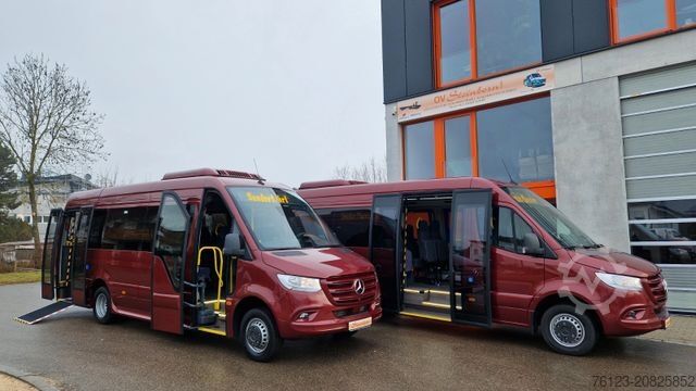 Kleinbus MERCEDES-BENZ Sprinter 517 Heckniederflur Vorlauffahrzeug