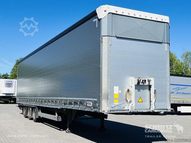 Auflieger mit Pritsche & Plane Schmitz Cargobull Curtainsider Mega Getränke