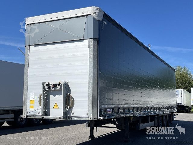 Auflieger mit Pritsche & Plane Schmitz Cargobull Curtainsider Mega Getränke