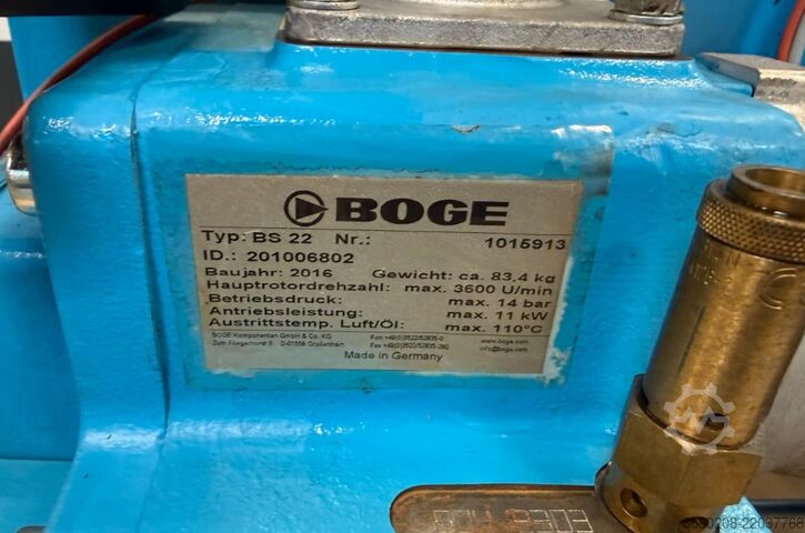 Screw compressor BOGE C7L