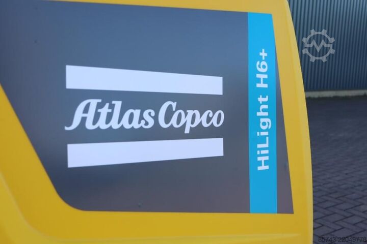 Lichtturm Atlas Copco Hilight H6+ Valid inspection, Max Boom Height 8m,