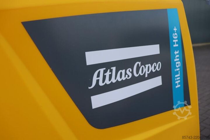 Lichtturm Atlas Copco Hilight H6+ Valid inspection, Max Boom Height 8m,