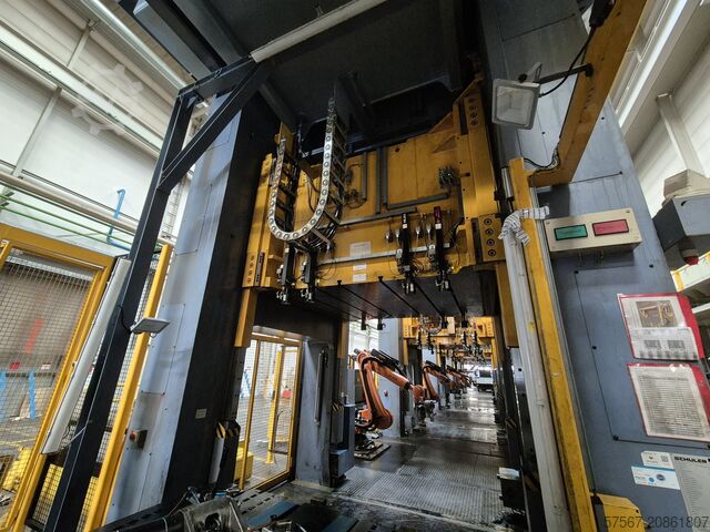 Double-column hydraulic press Schuler SMG HZPU-T 1000-2500/2100