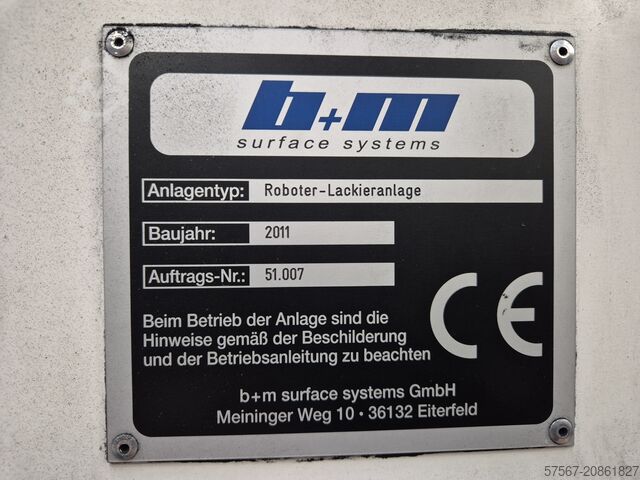 Durchlauflackieranlage B&M KB BR 222/ 217