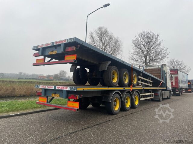 Plattformanhänger Haan OPL 45 Heavy Duty (45Ton) / Rungen-Potholes /BP...