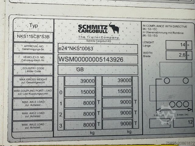 Refrigerated/freezer transport Schmitz Cargobull Fridge Thermoking SLXe Spectrum / Multitemp / S...