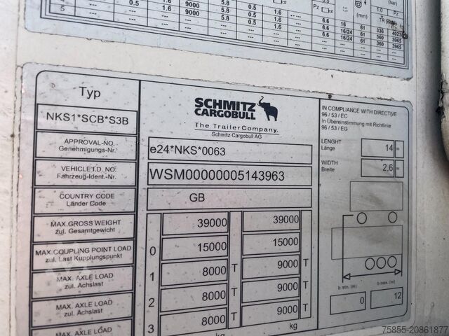 Refrigerated/freezer transport Schmitz Cargobull Fridge Thermoking SLXe Spectrum / Multitemp / S...