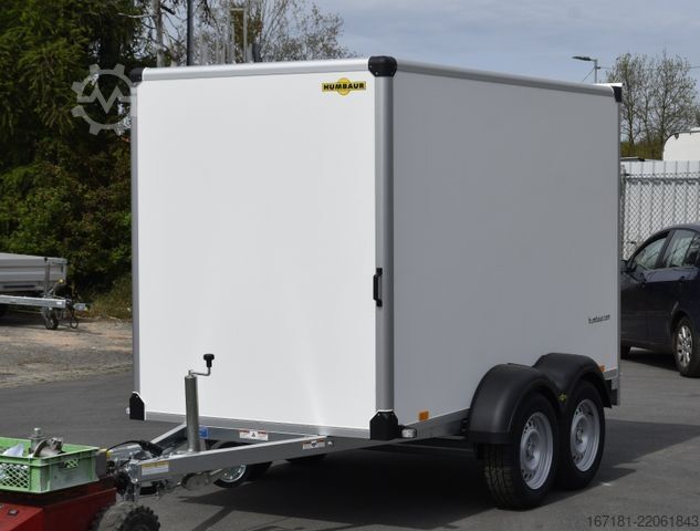 Box trailer HUMBAUR Koffer HK 253015-18P mit Überfahrwand